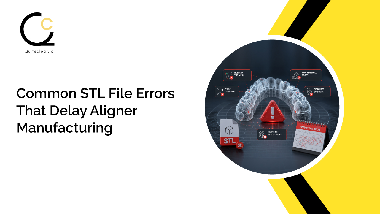 Common STL File Errors That Delay Aligner Manufacturing