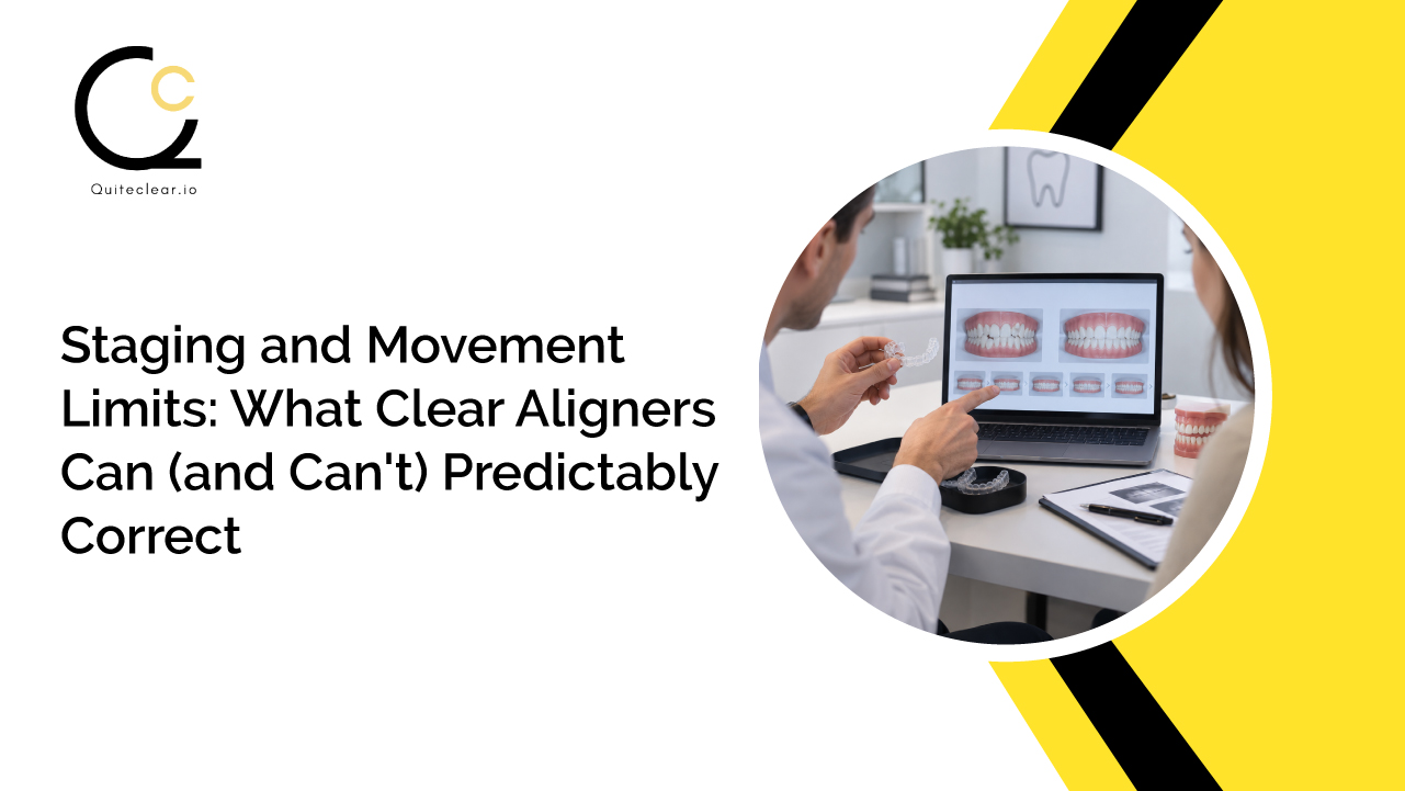 Clear Aligner Movement Limits & Staging Explained