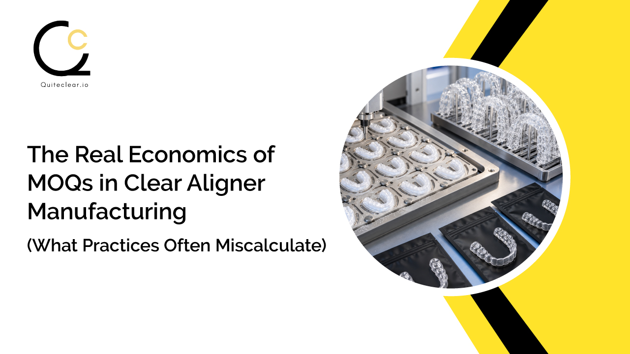 The Real Economics of MOQs in Clear Aligner Manufacturing (What Practices Often Miscalculate)